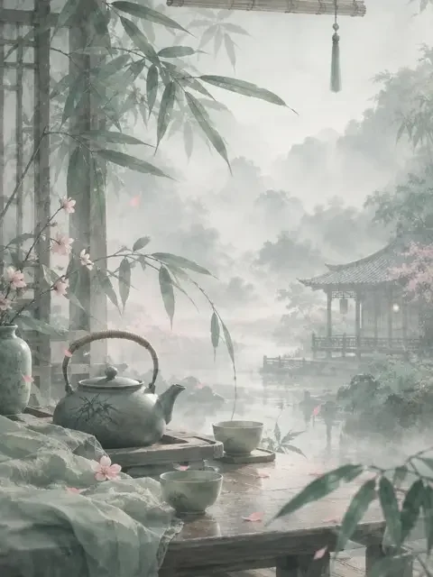 黄果短剧热剧《江湖一杯茶》封面
